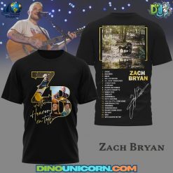 Zach Bryan With Heaven On Top T-shirt